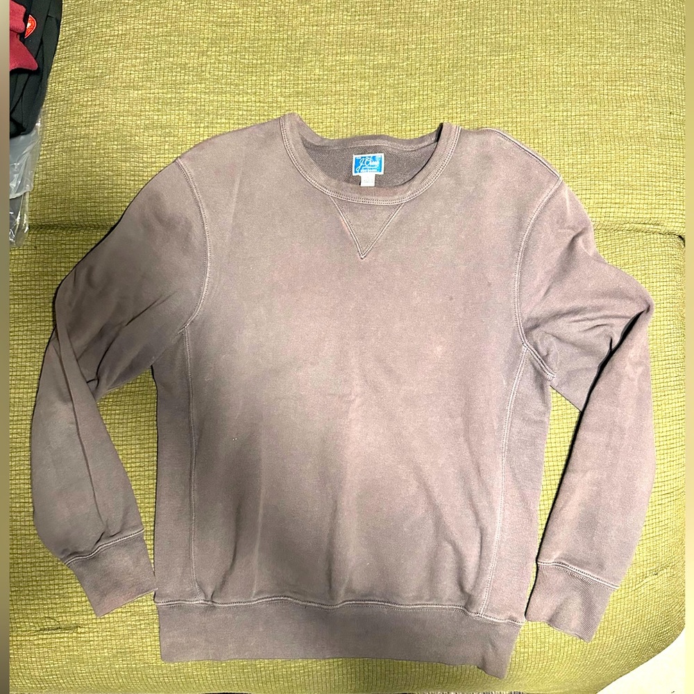 J.Crew Grey Crewneck Sweatshirt (Small)